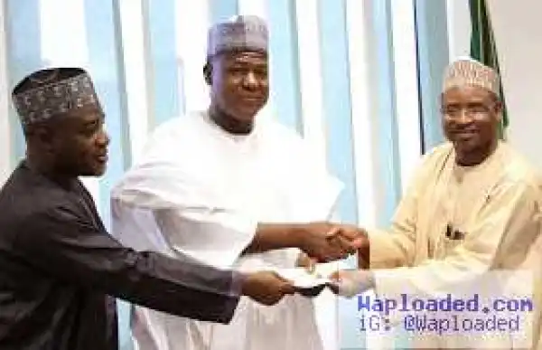 Photos: Hon. Yakubu Dogara receives his National ID card